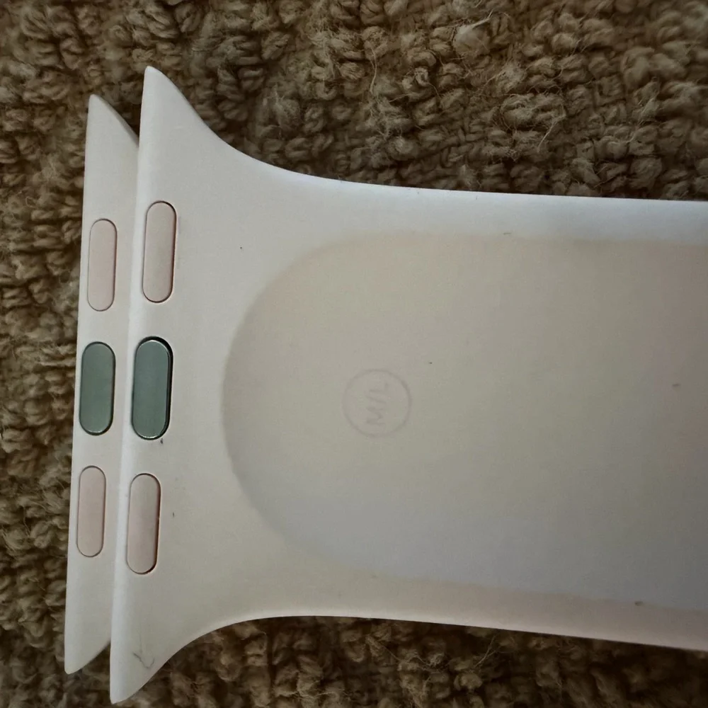 Authentic Apple Smartwatch Bands - Blue and White L/N